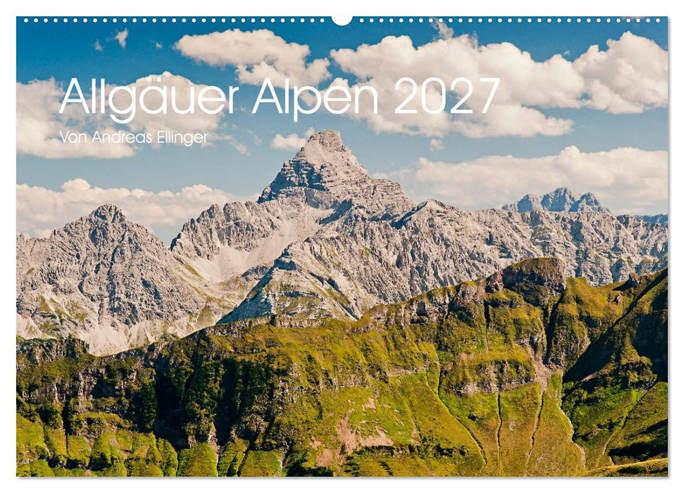 Allgäuer Alpen 2027 (CALVENDO Wandkalender 2027)