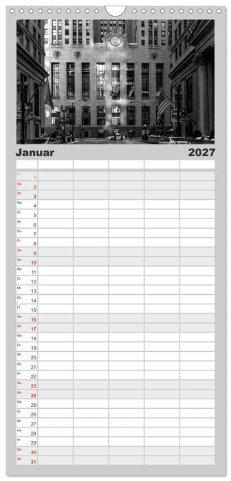 Chicago 2027 (CALVENDO Familienplaner 2027)