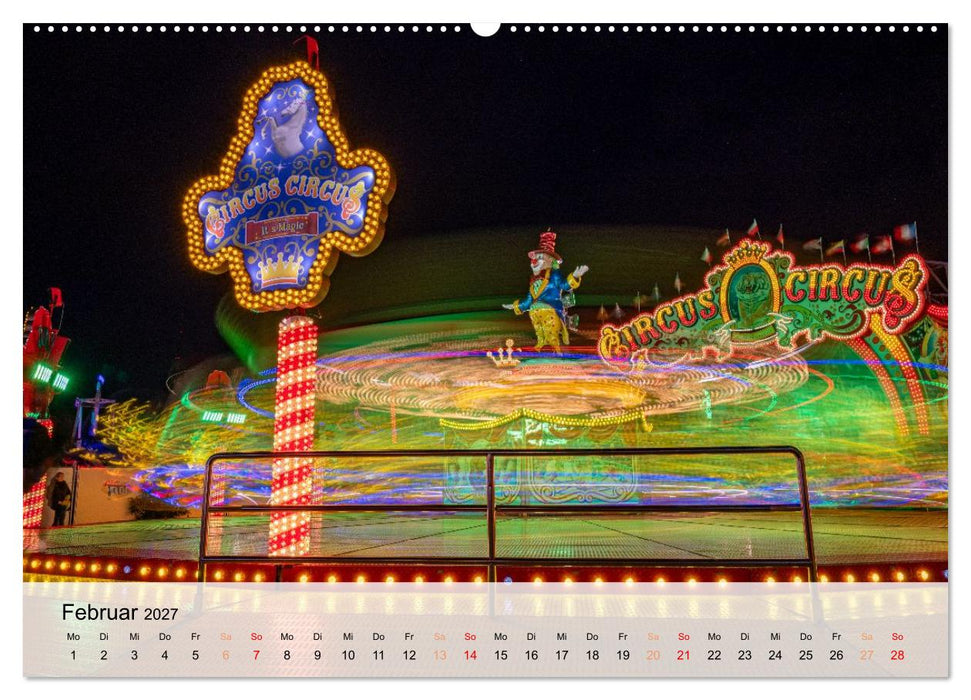 Lichterzauber auf dem Hamburger Dom (CALVENDO Wandkalender 2027)