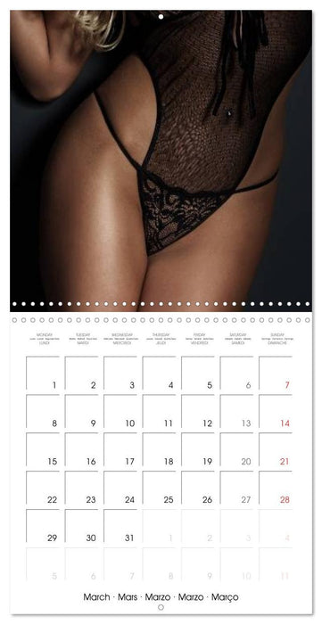Erotica • Back views and body parts (CALVENDO Monthly Calendar 2027)