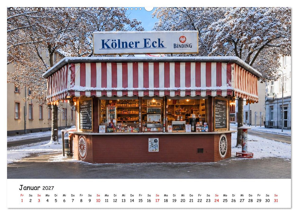 Frankfurter Kiosk Kultur (CALVENDO Wandkalender 2027)