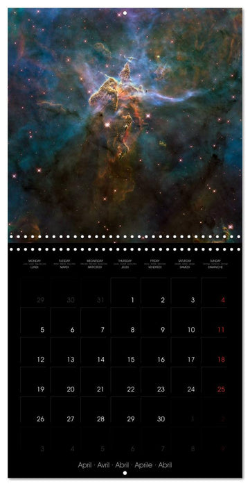 Outer Space (CALVENDO Monthly Calendar 2027)