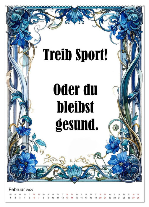 Zwischen Genie und Alltag (CALVENDO Wandkalender 2027)