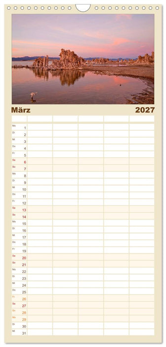 Kalifornien USA (CALVENDO Familienplaner 2027)