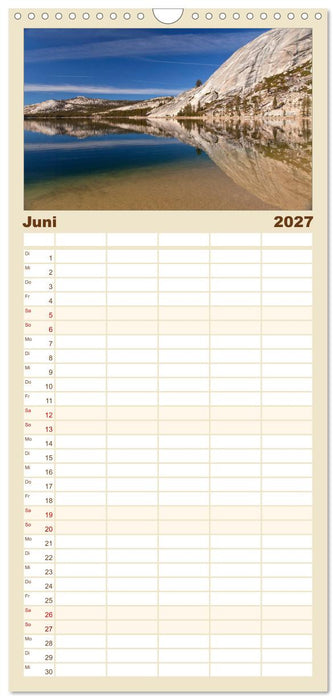 Kalifornien USA (CALVENDO Familienplaner 2027)