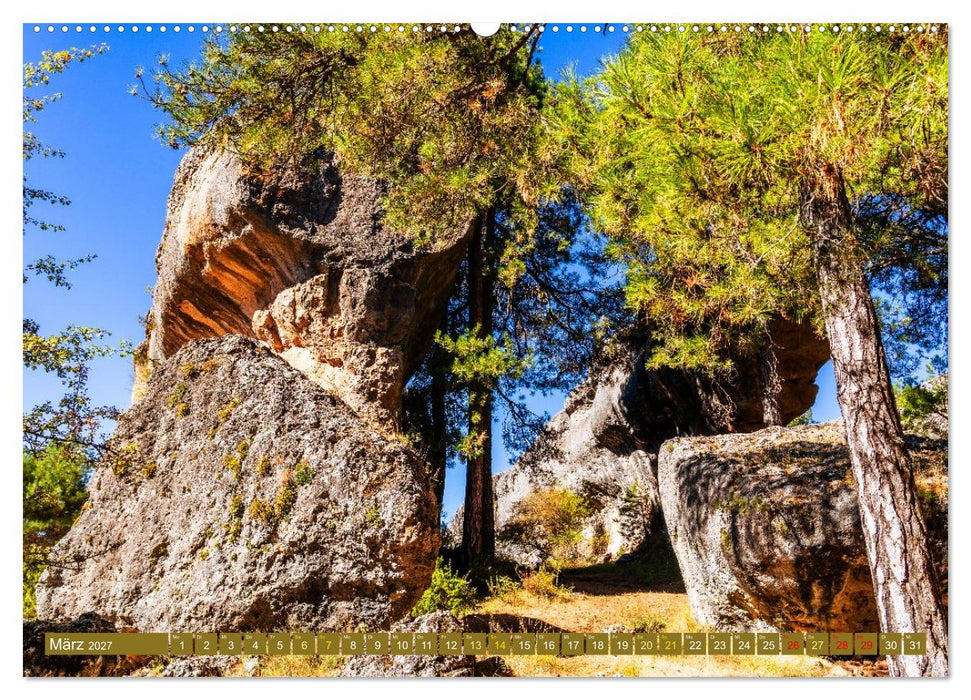 Ciudad Encantada - Die verzauberte Stadt (CALVENDO Premium Wandkalender 2027)