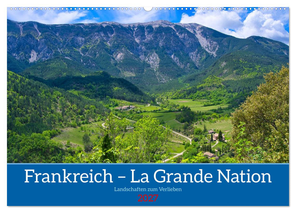 Frankreich – Landschaften zum Verlieben (CALVENDO Wandkalender 2027)