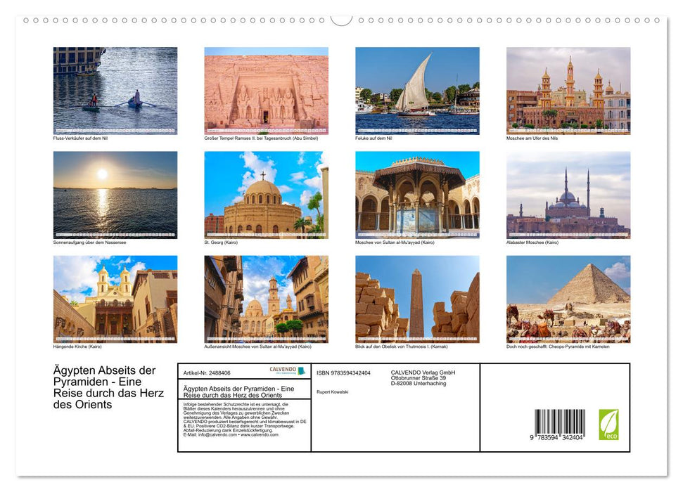Ägypten Abseits der Pyramiden - Eine Reise durch das Herz des Orients (CALVENDO Premium Wandkalender 2027)