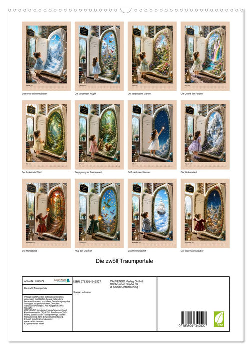 Die zwölf Traumportale (CALVENDO Premium Wandkalender 2027)