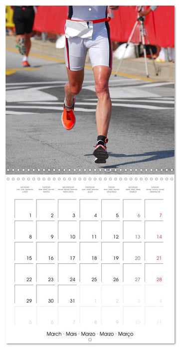 Triathlon Fairly Close (CALVENDO Monthly Calendar 2027)