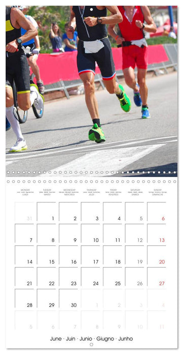Triathlon Fairly Close (CALVENDO Monthly Calendar 2027)
