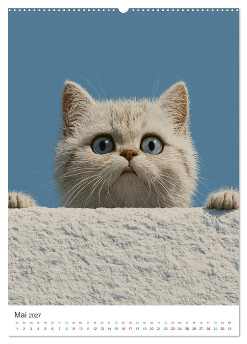 Spaß mit Katzen (CALVENDO Wandkalender 2027)