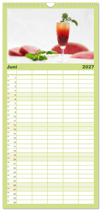 Leckereien aus der Küche (CALVENDO Familienplaner 2027)
