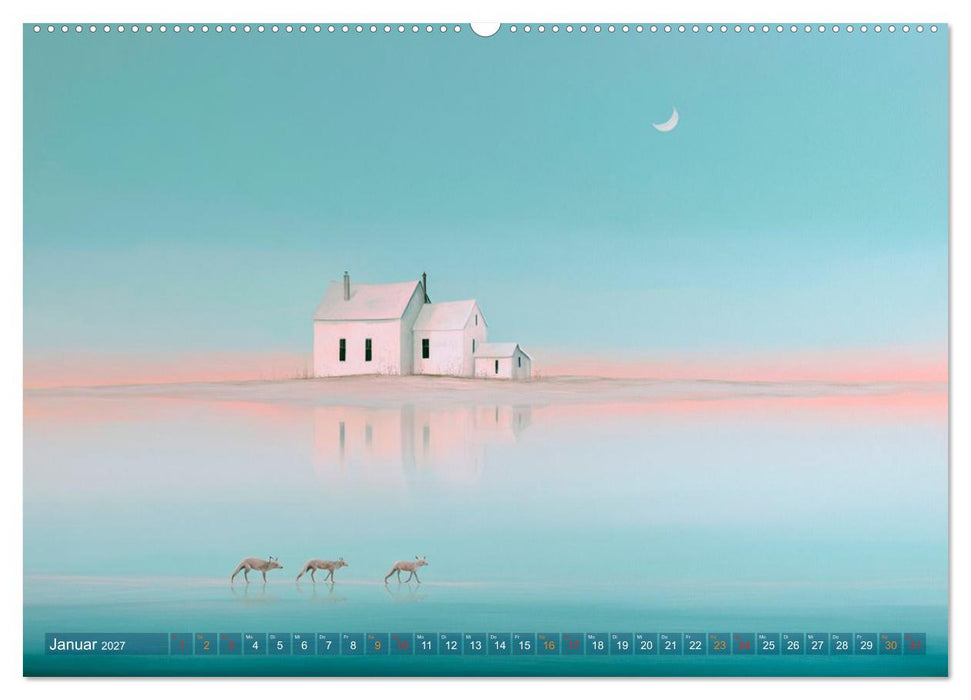 Wo Wasser Träume bewahrt (CALVENDO Premium Wandkalender 2027)