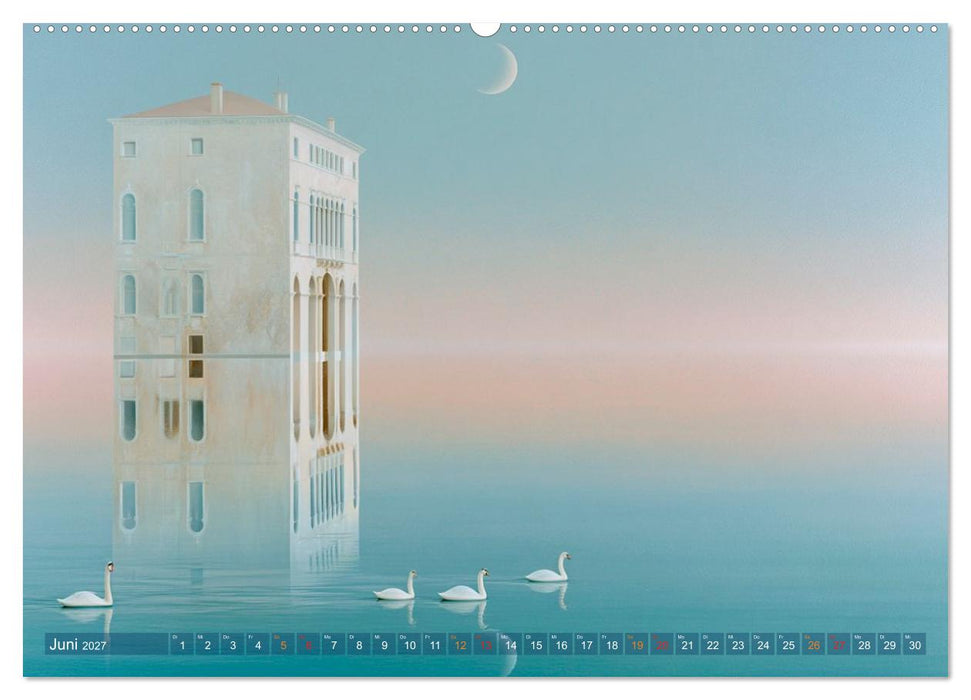 Wo Wasser Träume bewahrt (CALVENDO Premium Wandkalender 2027)