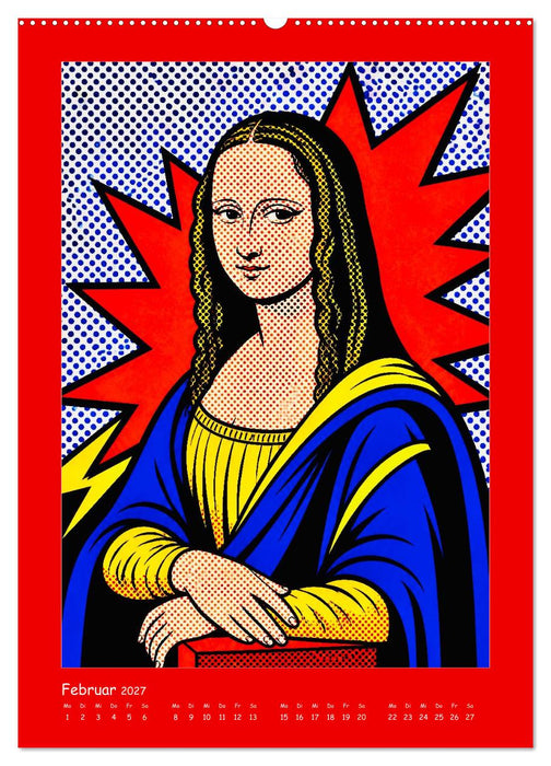Die Mona Lisa (CALVENDO Premium Wandkalender 2027)