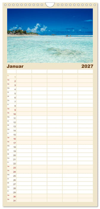 Karibu Sansibar (CALVENDO Familienplaner 2027)