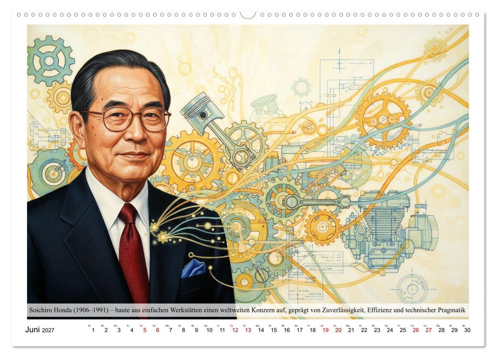 Automobilbauer der Geschichte (CALVENDO Wandkalender 2027)