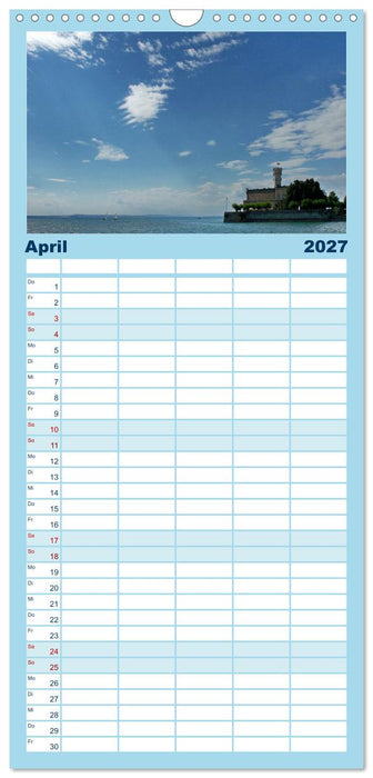 Ein Jahr am BODENSEE (CALVENDO Familienplaner 2027)