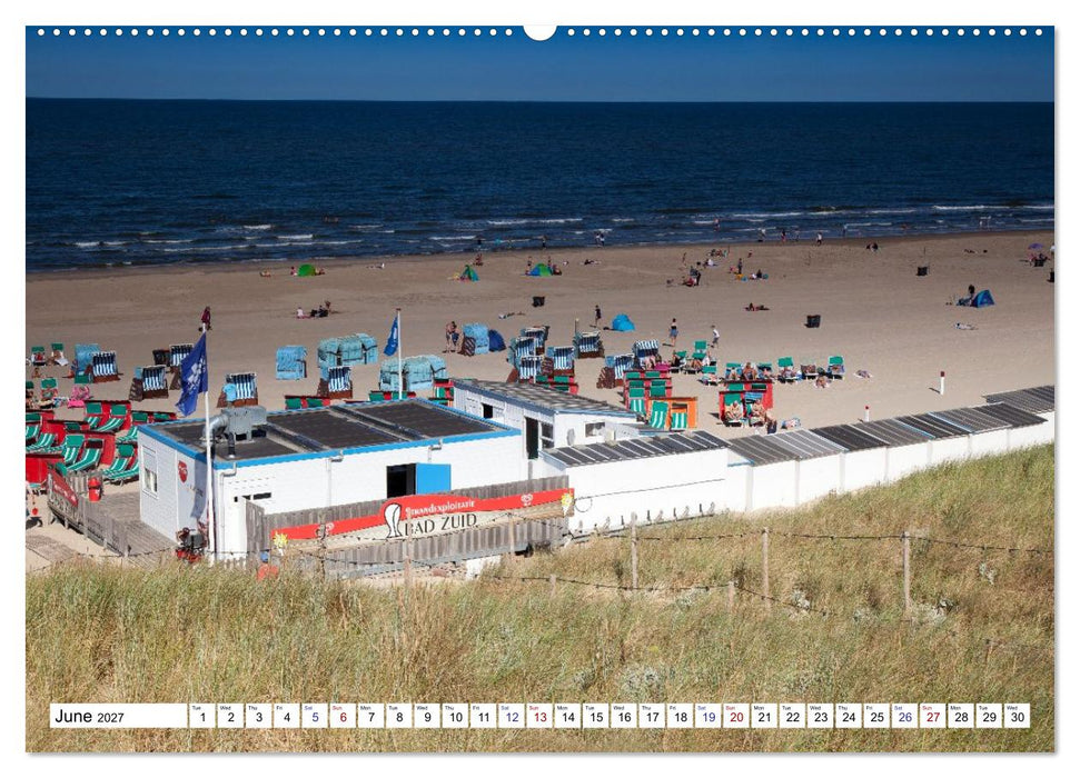 Discover Holland Amsterdam and the Coastal Landscapes of the Netherlands (CALVENDO Premium-Calendar 2027)