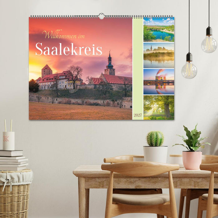 Willkommen im Saalekreis (CALVENDO Wandkalender 2027)