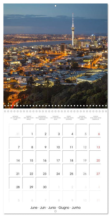Adventure in Paradise – New Zealand’s North Island (CALVENDO Monthly Calendar 2027)