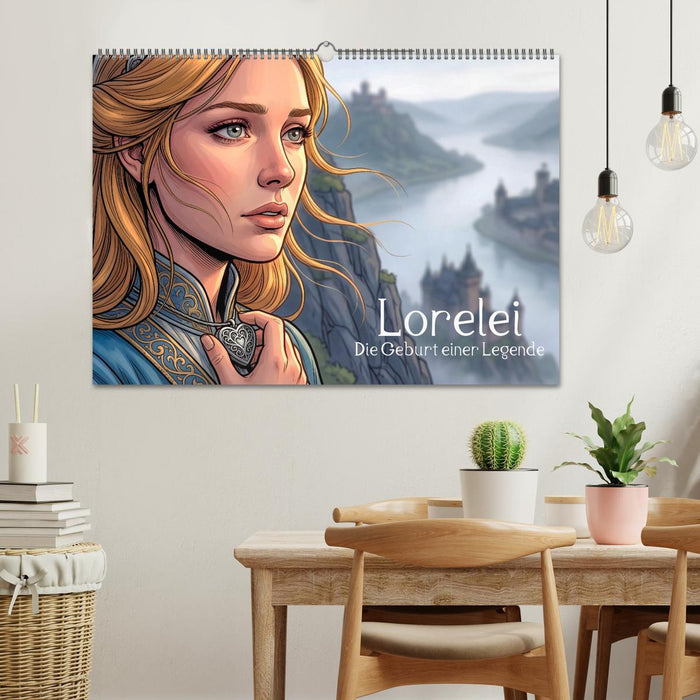 Lorelei – Die Geburt einer Legende (CALVENDO Wandkalender 2027)