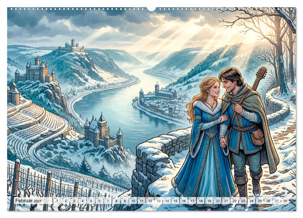 Lorelei – Die Geburt einer Legende (CALVENDO Wandkalender 2027)