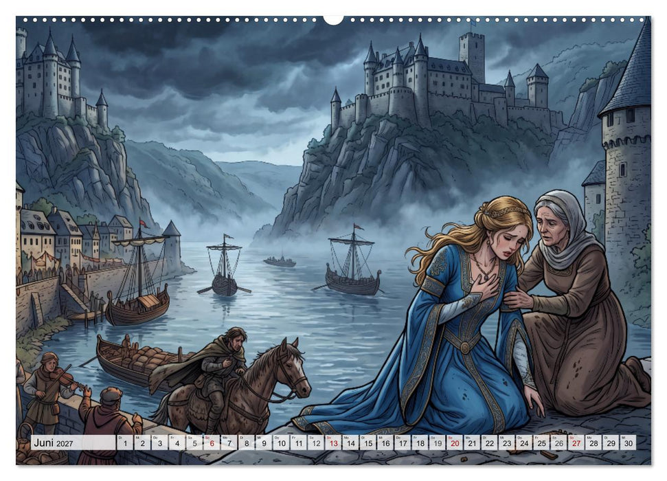 Lorelei – Die Geburt einer Legende (CALVENDO Wandkalender 2027)