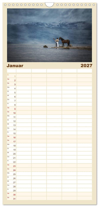 Spiegel deiner Seele (CALVENDO Familienplaner 2027)