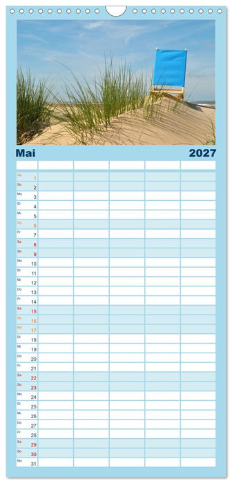 Nordseeträumereien (CALVENDO Familienplaner 2027)