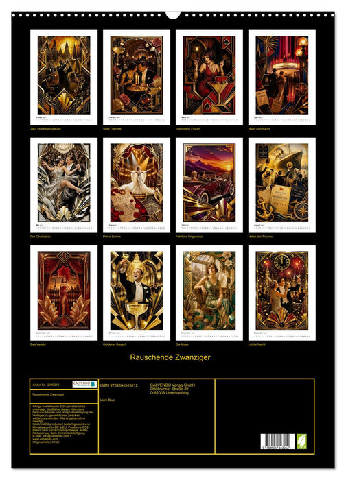 Rauschende Zwanziger (CALVENDO Wandkalender 2027)