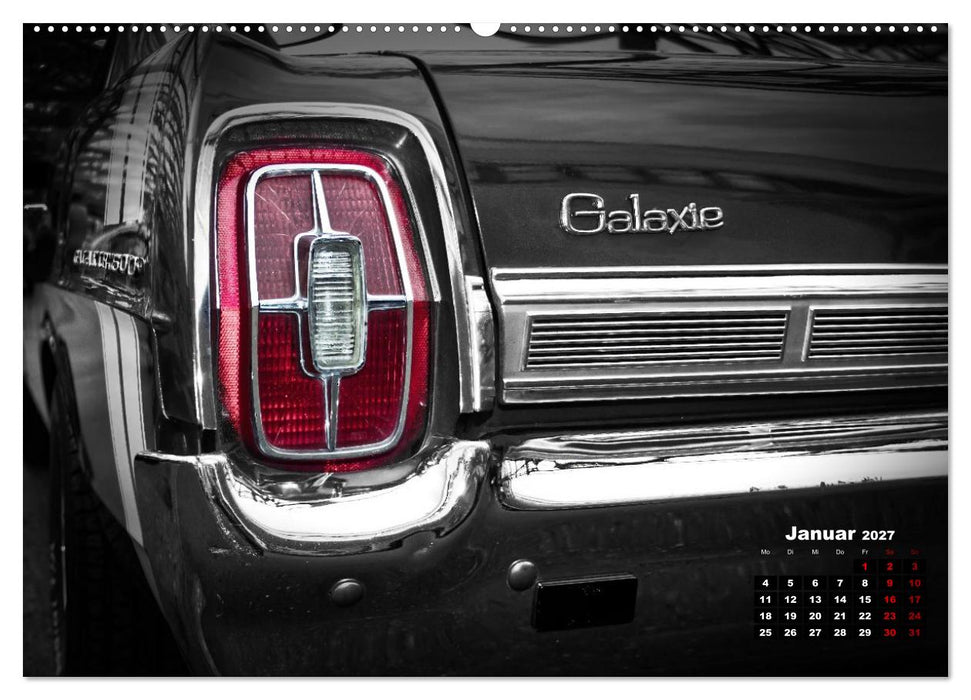 Ikonische Hecks (CALVENDO Wandkalender 2027)
