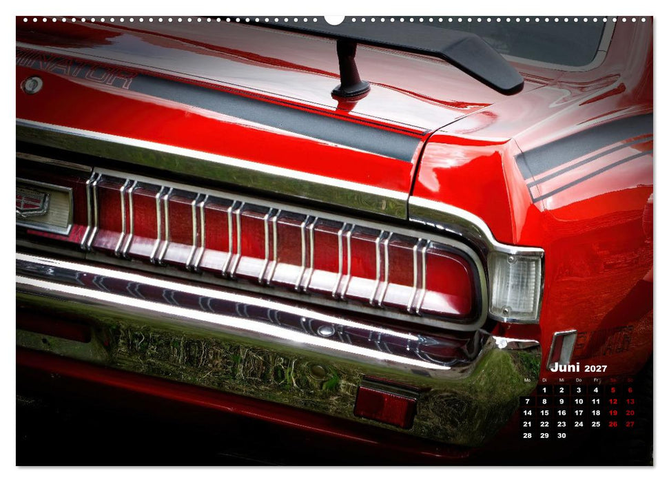 Ikonische Hecks (CALVENDO Wandkalender 2027)