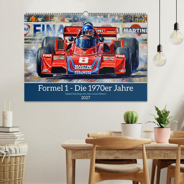Formel 1 - Die 1970er Jahre (CALVENDO Wandkalender 2027)