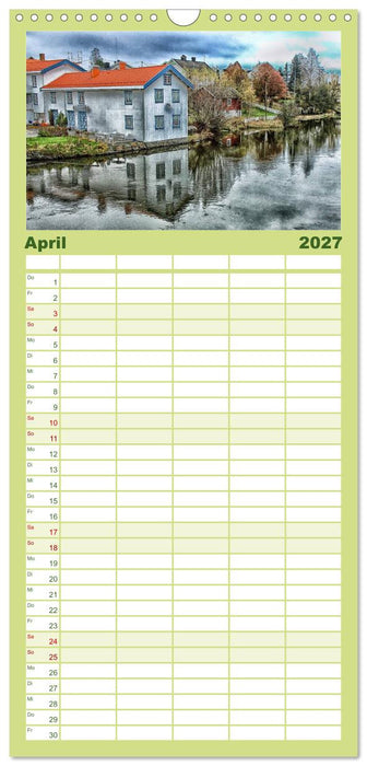 Norwegen (CALVENDO Familienplaner 2027)