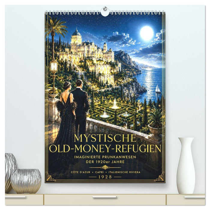 Mystische Old-Money-Zufluchtsorte (CALVENDO Premium Wandkalender 2027)