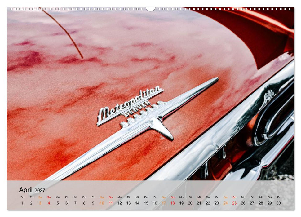 Pontiac Star Chief - Details voller Stil (CALVENDO Wandkalender 2027)