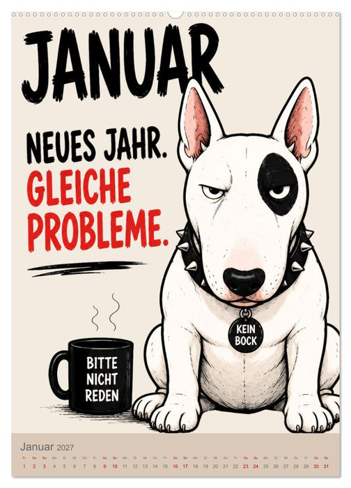 Hundechaoten Club (CALVENDO Premium Wandkalender 2027)