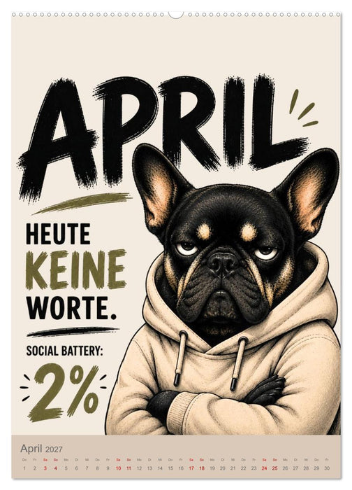 Hundechaoten Club (CALVENDO Premium Wandkalender 2027)
