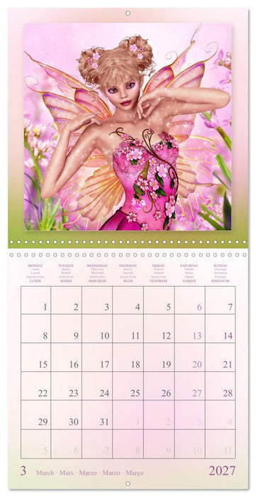 Twinkling Fairies (CALVENDO Monthly Calendar 2027)