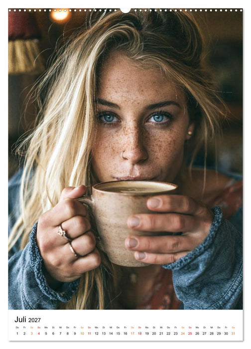 Kaffee - Wärme für die Seele (CALVENDO Premium Wandkalender 2027)
