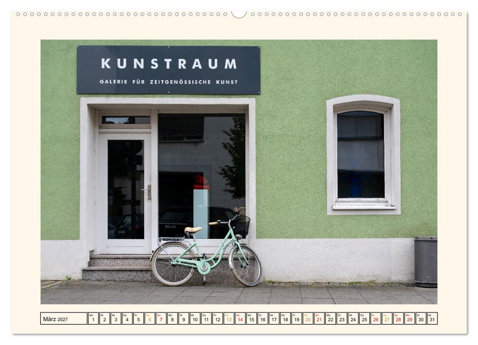 Fahrräder im Stadtbild (CALVENDO Premium Wandkalender 2027)