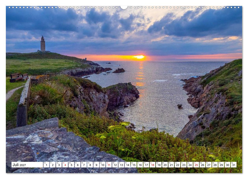 Stadt A Coruña (CALVENDO Premium Wandkalender 2027)