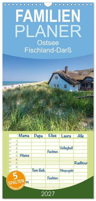 Ostsee, Fischland-Darß (CALVENDO Familienplaner 2027)
