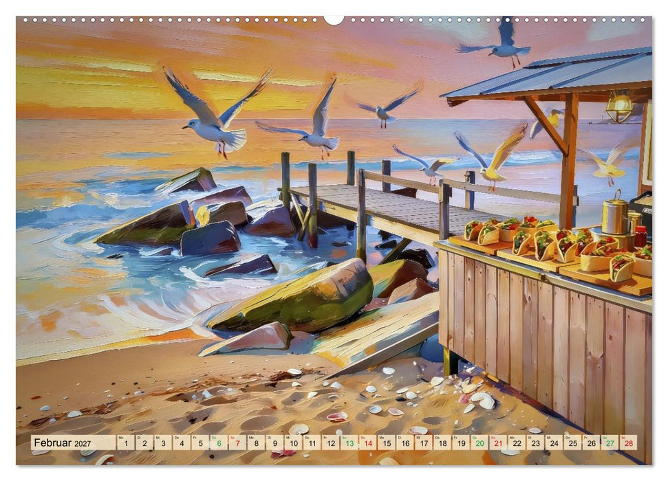Ostsee-Gemälde (CALVENDO Premium Wandkalender 2027)