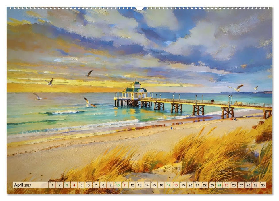 Ostsee-Gemälde (CALVENDO Premium Wandkalender 2027)