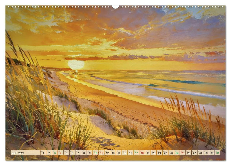 Ostsee-Gemälde (CALVENDO Premium Wandkalender 2027)
