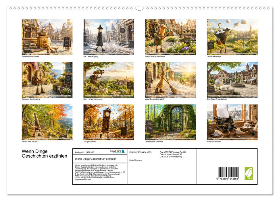 Wenn Dinge Geschichten erzählen (CALVENDO Premium Wandkalender 2027)