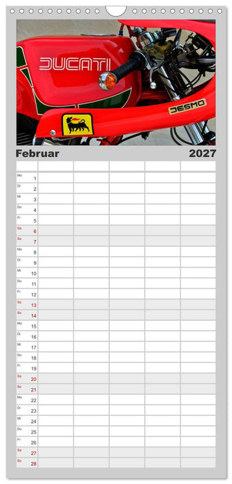 Ducati 900SS Königswelle (CALVENDO Familienplaner 2027)
